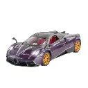 Pagani Toy CarMetal Pullback Diecast Car for Kids with Openable Doors Sound & Light Effects Toy for Car Enthusiasts