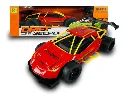 DIE-CAST Strong Power Output,Cool Alloy Body RC Toy Car with Long Range 2.4 Ghz Joystick Remote with Rechargeable Battery-Cool Color(Green,Red & Yellow)