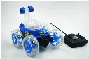 Remote Control 360 Degree Plastic Rolling Stunt Car for Kids. Android Charger & 800 MAH Battery 3 Hrs Running Time