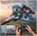 Remote Control Airplane RC Plane for 6-14 Years Kids Boys Adults Fighter Jet Toy 2.4 GHz with LED Lights 360° Flip Hovering Stunt Roll Spin Flight Aircraft Foam Glider Airplane Hobby Toy Trending Product