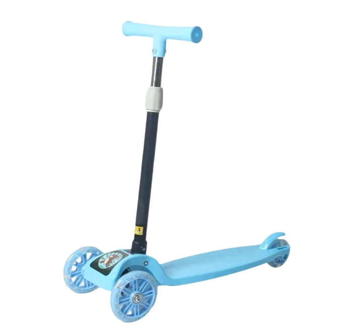 GOGA Enterprise Foldable Kick Skating Cycle| Skate Scooter for Kids(Max User Weight: 50Kg) Kids Scooter (Multicolors)
