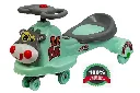 GOGA ENTERPRISES Tuk Tuk Junior Ride On Toy Car Kids Twist and Swing Car with Steering Wheel Mint Green