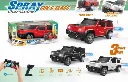 Mobile app Control with dual remote Spray Metal SUV Toy Car with 3in1 controler watch control,remot control and Bluthooth controler LED Lights | 2.4 GHz RC Car with 3 Spray Ports | Rechargeable Battery | Kids Toy Car (Colors May Vary good
