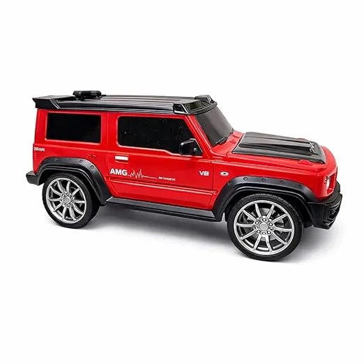 Remote Control Spray SUV Toy Car with LED Lights | 2.4 GHz RC Car with 3 Spray Ports | Rechargeable Battery | Kids Toy Car (Colors May Vary)